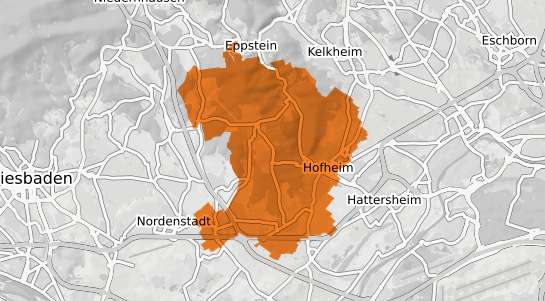 Mietspiegelkarte Hofheim am Taunus